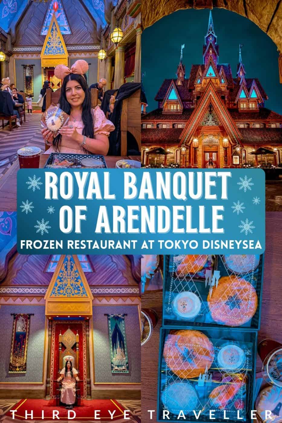 Royal Banquet of Arendelle Castle Frozen Restaurant Tokyo Disney