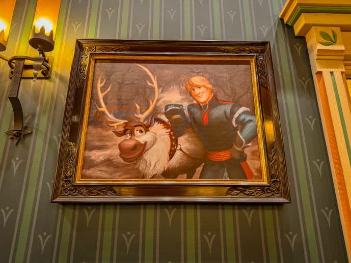 Sven and Kristoff Portrait Royal Banquet of Arendelle