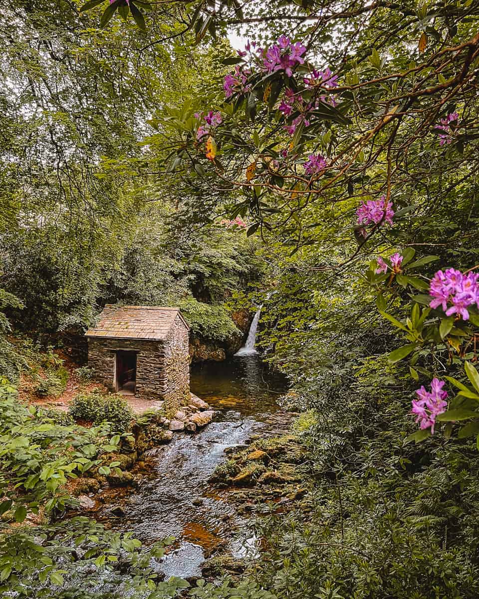 Rydal Hall waterfall