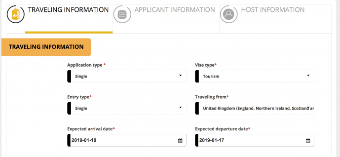 how to get a visa for egypt as a uk citizen