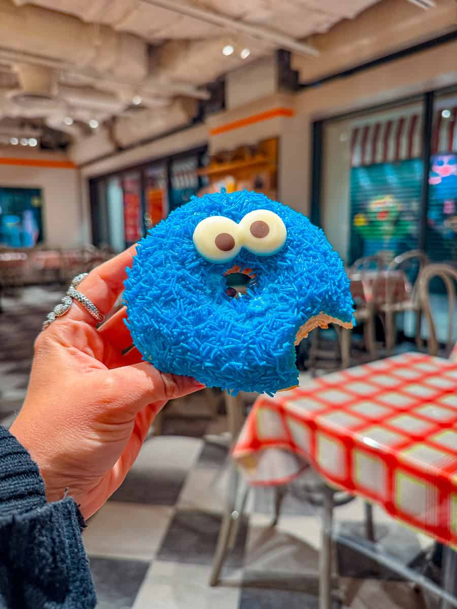 Sesame Street Market, Japan - Visit the World’s First Official Store in Tokyo! 14 Cookie Monster Donut