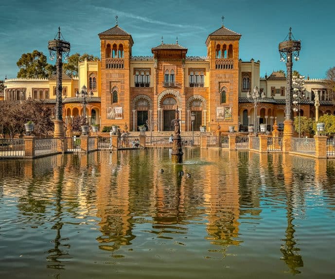 Plaza de España in Seville - Visit Naboo from Star Wars (2026)! 22 Mudejar Pavillion Maria Luisa Park Seville