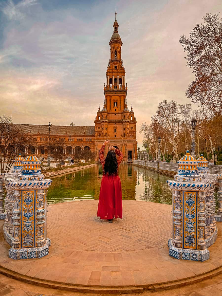 Plaza de España in Seville - Visit Naboo from Star Wars (2026)! 18 South Tower Plaza de Espana