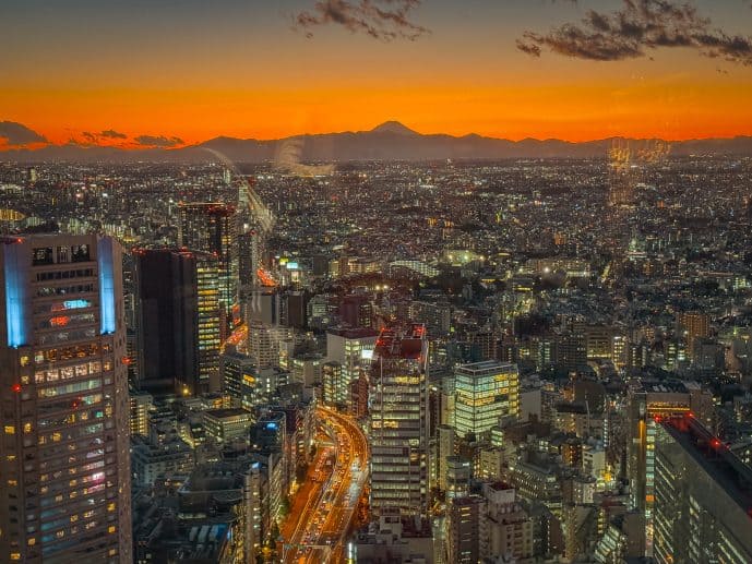 Shibuya Sky Review - Is this Viral Tokyo Viewpoint Worth Booking (2026)? 3 Sunset views of Mount Fuji from Shibuya sky