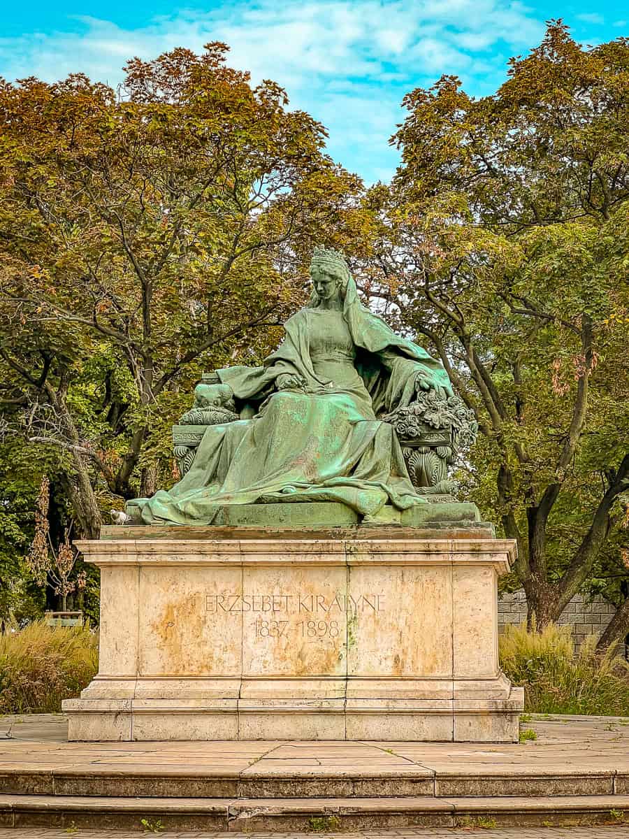 Sisi Statue in Budapest