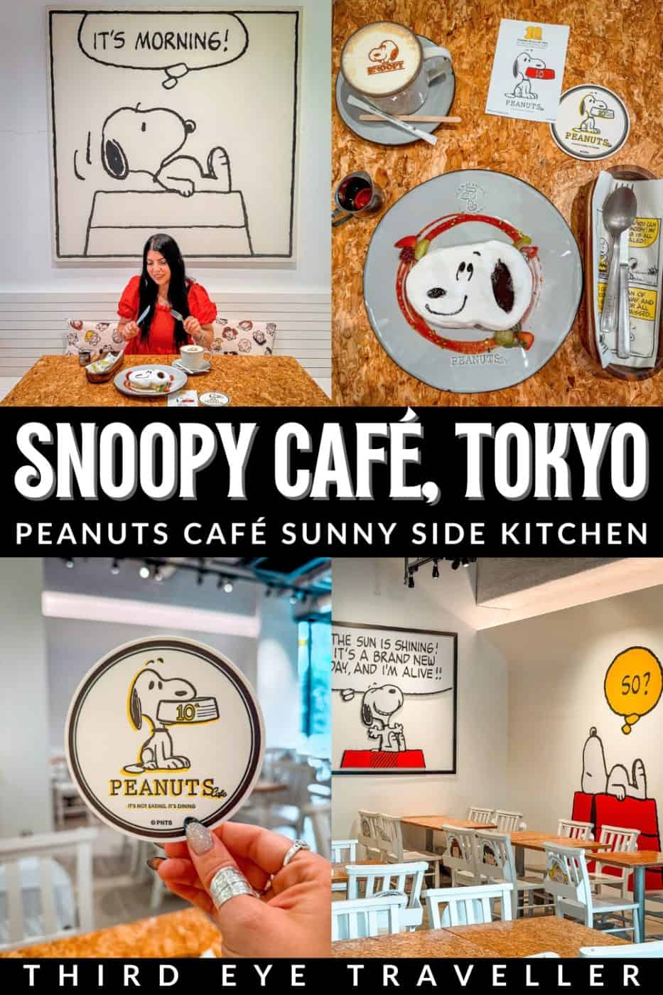 Snoopy Café In Japan - Visit Peanuts Café SUNNY SIDE Kitchen!