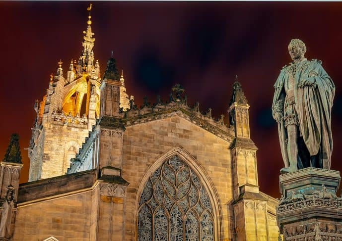 Spooky Places Edinburgh St Giles Cathedral