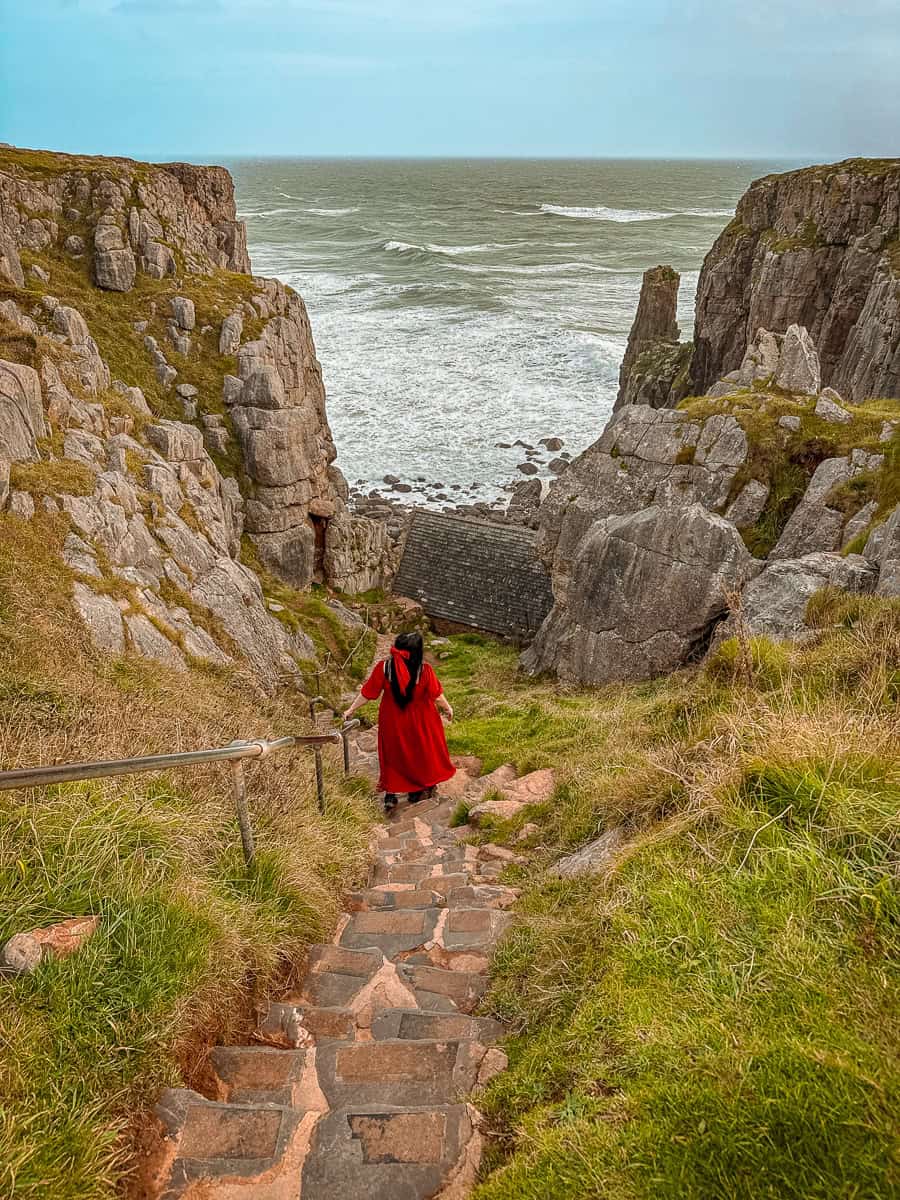 St Govan's Chapel Wales