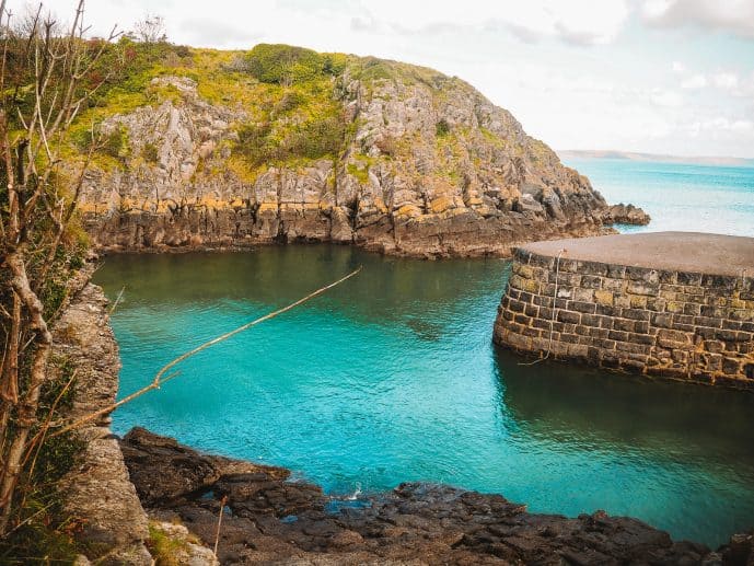 Stackpole Quay Harbour Pembrokeshire Wales