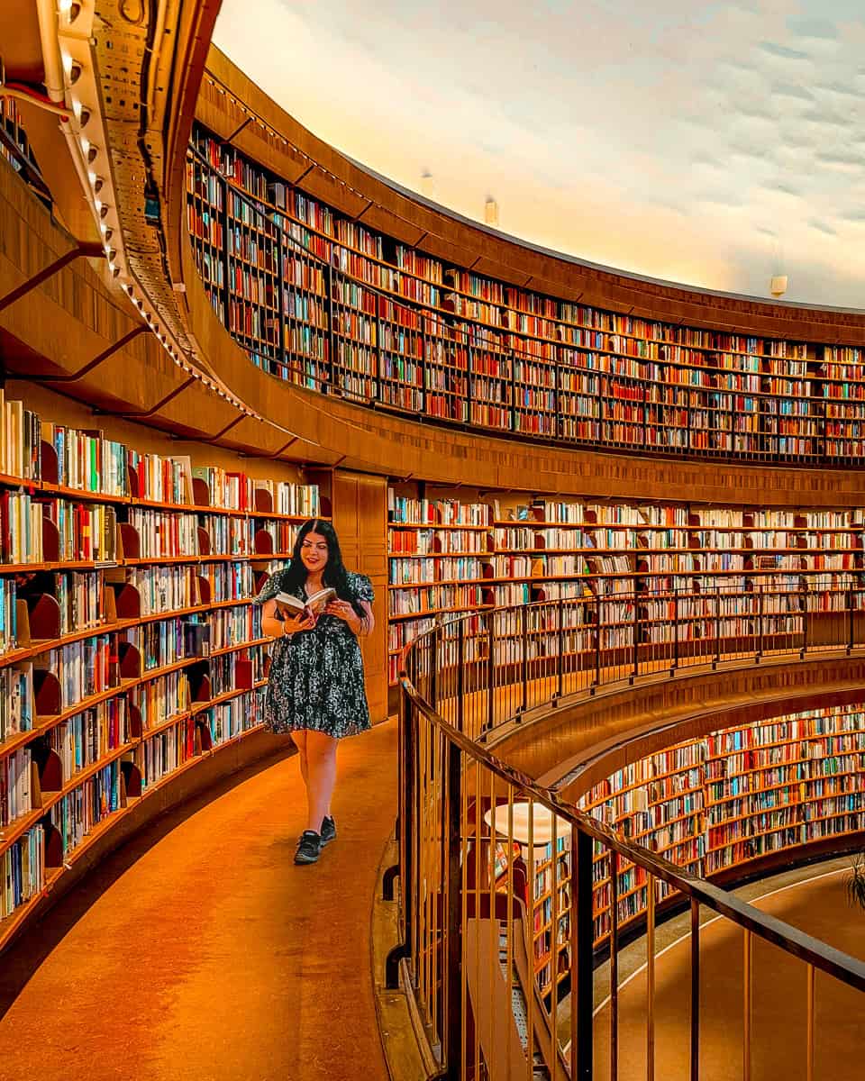 Stockholm Public Library Round reading room