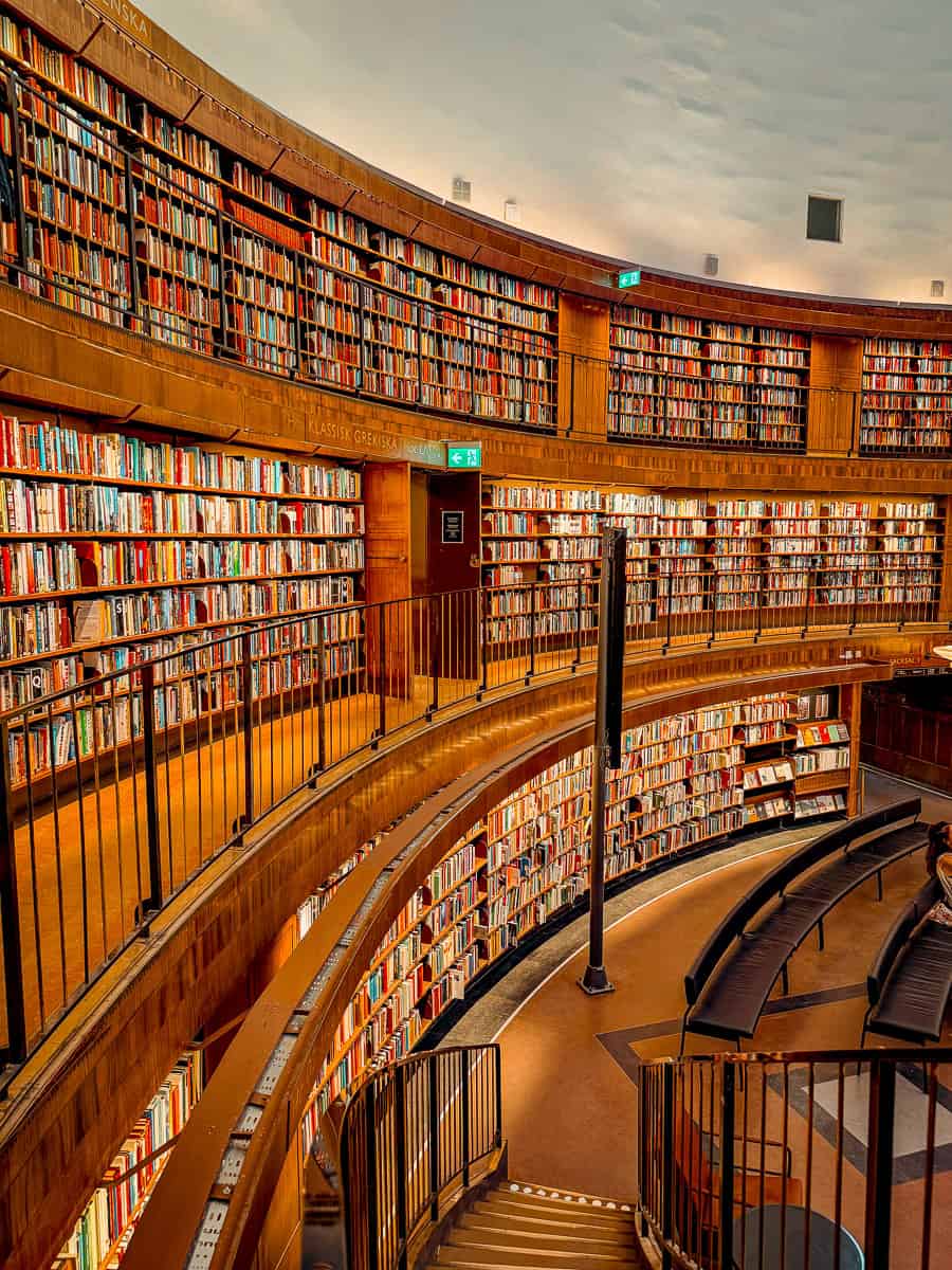 Stockholm Public Library Round reading room 