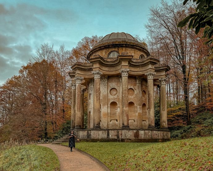 Stourhead Pride and Prejudice Filming Locations - Temple of Apollo! 3 Stourhead Pride and Prejudice Filming Location