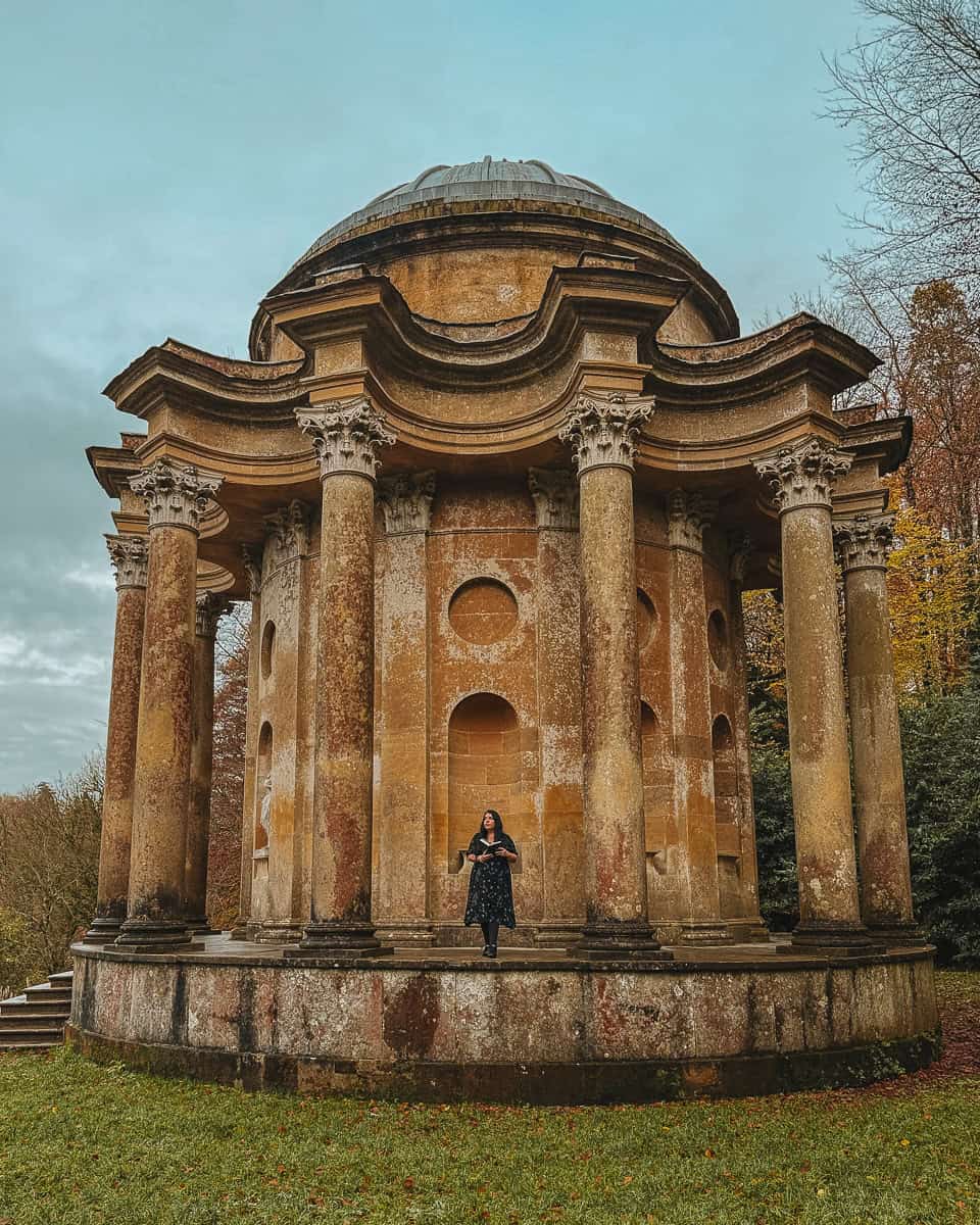 Stourhead Pride and Prejudice Filming Locations - Temple of Apollo! 6 Stourhead Pride and Prejudice Filming Location