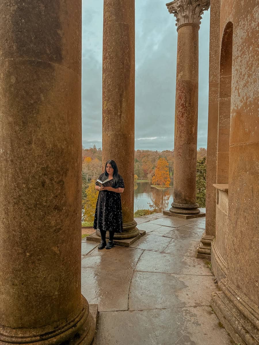 Stourhead Pride and Prejudice Filming Locations - Temple of Apollo! 7 Stourhead Pride and Prejudice Filming Location