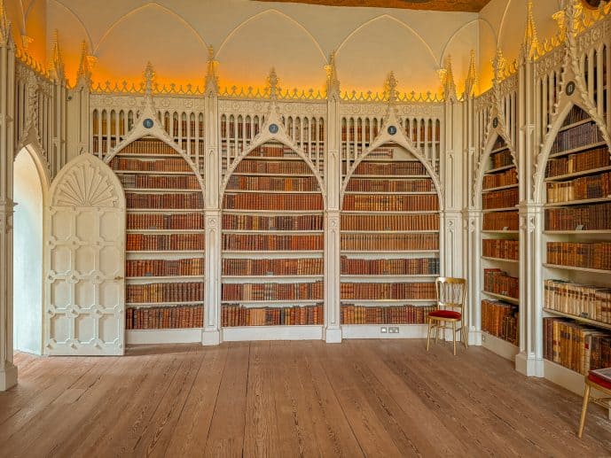 Strawberry Hill House - Visit Horace Walpole’s Little Gothic Castle (2026)! 31 Strawberry Hill House Library