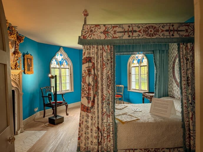 Strawberry Hill House - Visit Horace Walpole’s Little Gothic Castle (2026)! 22 Blue Chamber Strawberry Hill House