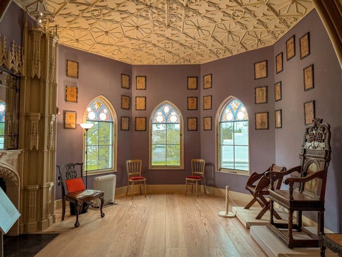 Strawberry Hill House - Visit Horace Walpole’s Little Gothic Castle (2026)! 17 The Holbein Chamber Strawberry Hill House