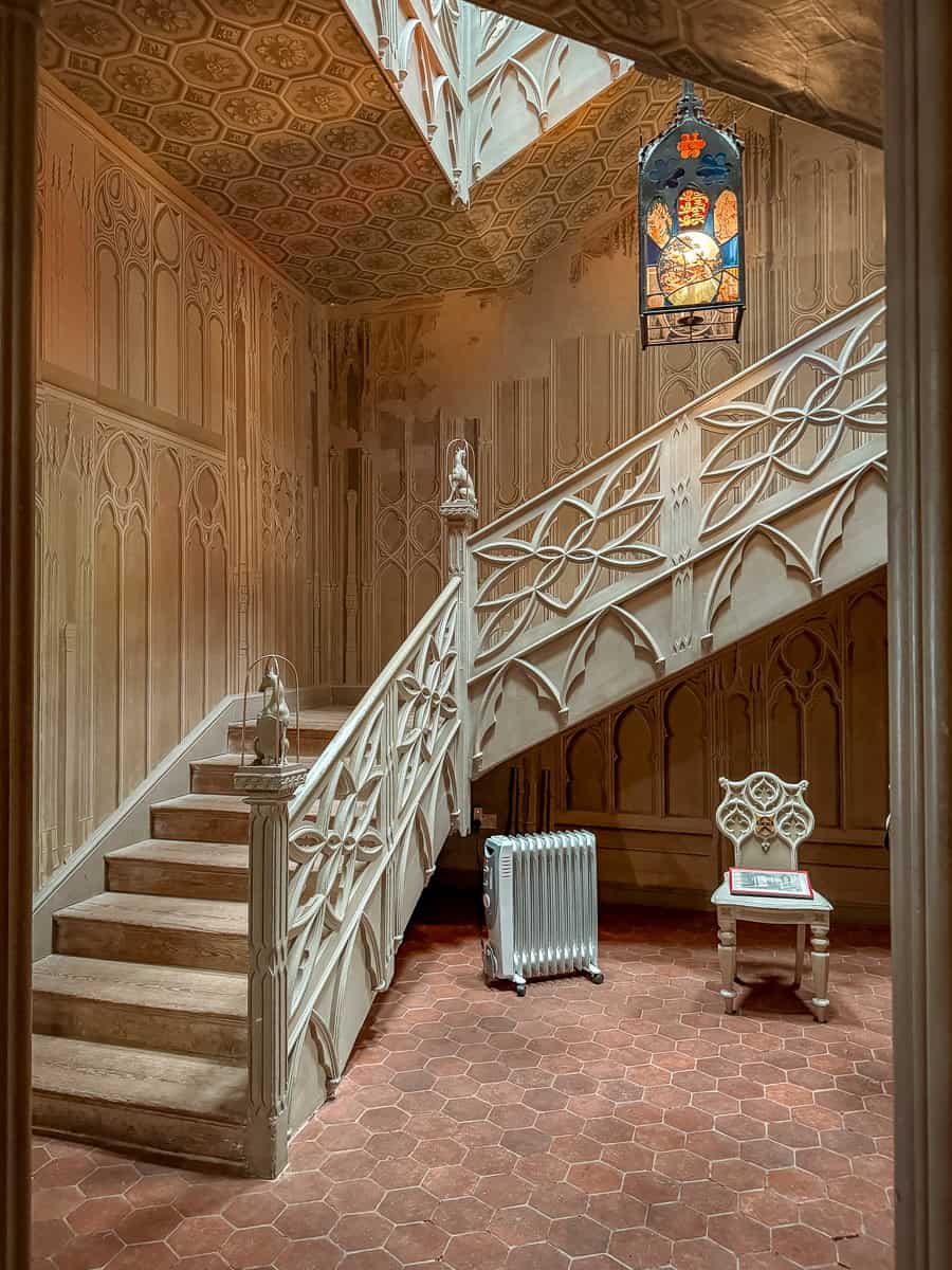 Strawberry Hill House - Visit Horace Walpole’s Little Gothic Castle (2026)! 32 Strawberry Hill House staircase