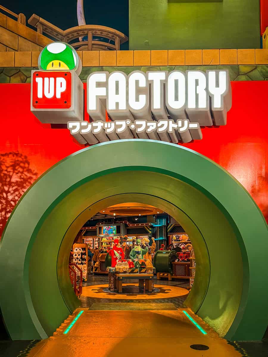 1UP Factory Super Nintendo World Japan