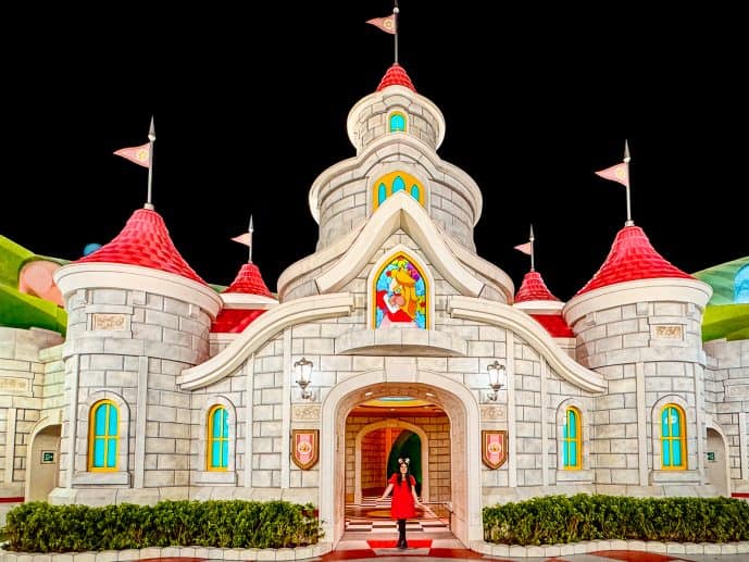 Peach's Castle Super Nintendo World Japan