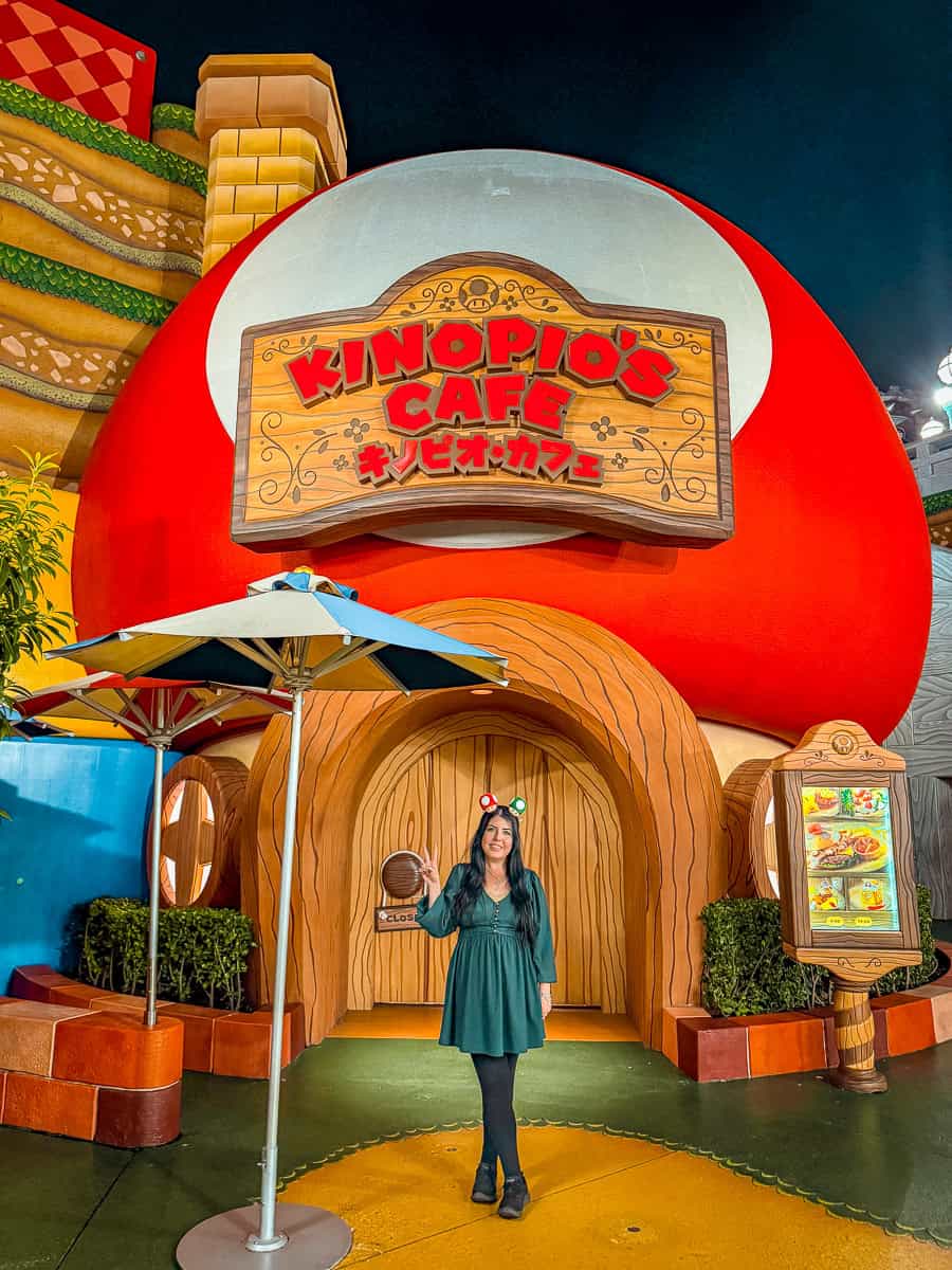 How to Reserve Kinopio’s Café at Super Nintendo World Japan (2026)! 8 Super Nintendo World Japan Kinopio's Cafe