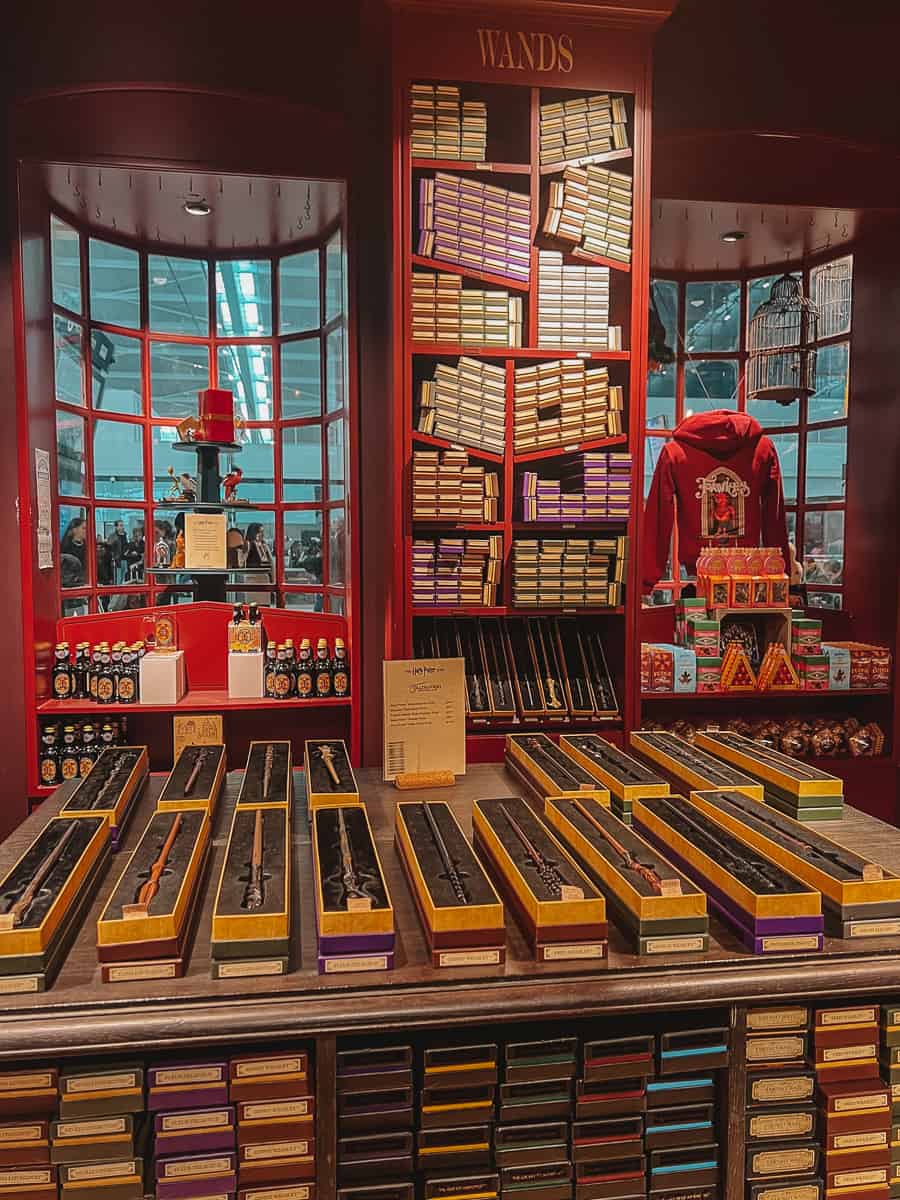 Heathrow Harry Potter Shop Wands