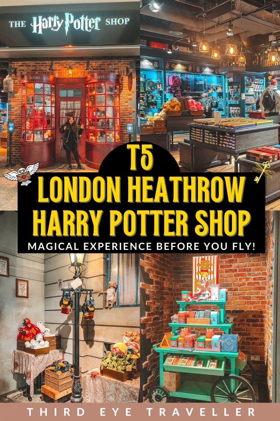 T5 London Heathrow Harry Potter Shop