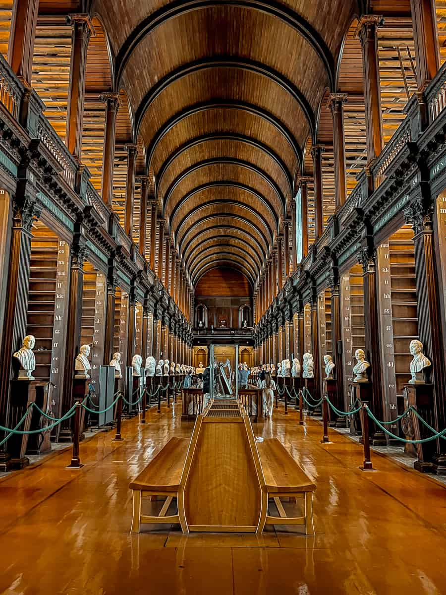 The Long Room Trinity College (2024) - Was This Library In Harry Potter?