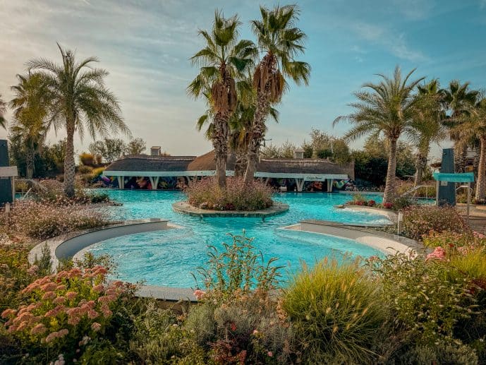 Thermae Bucharest Review (2026) - Is this Viral Spa Worth the Hype? 23 Thermae Bucharest outdoor beach