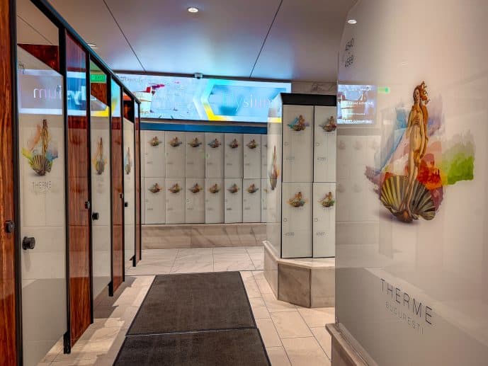 Thermae Bucharest Review (2026) - Is this Viral Spa Worth the Hype? 14 Thermae Bucharest changing rooms
