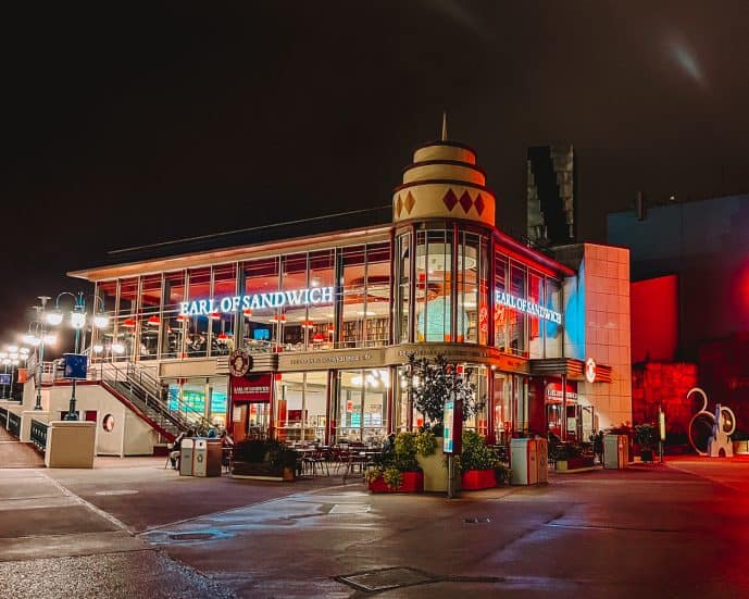 Earl of Sandwich Disney Village Disneyland Paris 