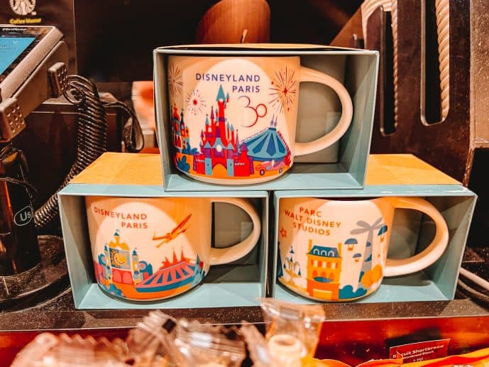 Disney Village Starbucks mugs 