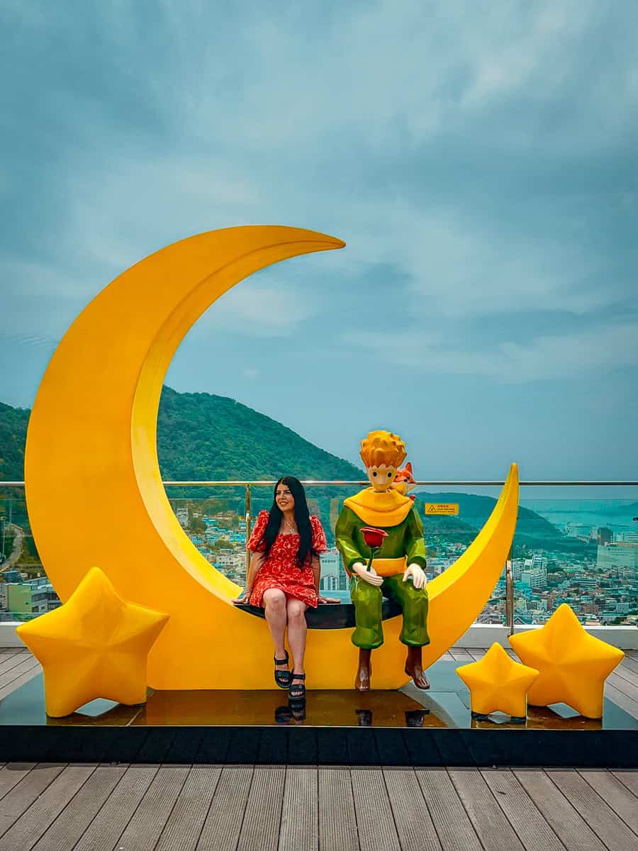 Gamcheon Culture Village - Things to do in the Colourful Maze of Busan (2026)! 25 New Little Prince Statue Gamcheon Observatory
