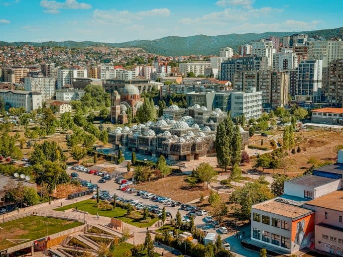 National Library of Kosovo - Is this the Ugliest Building in the World? 20 Things to do in Pristina Kosovo