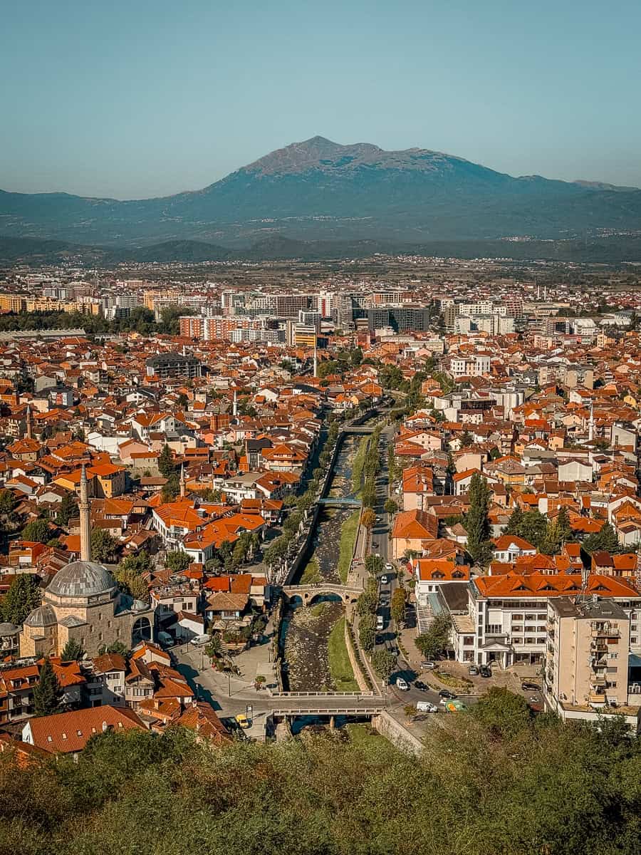 Prizren Fortress views