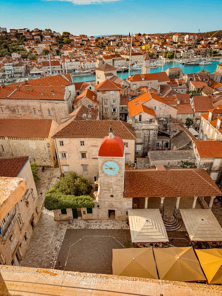 Trogir St Lawrence Bell Tower Views