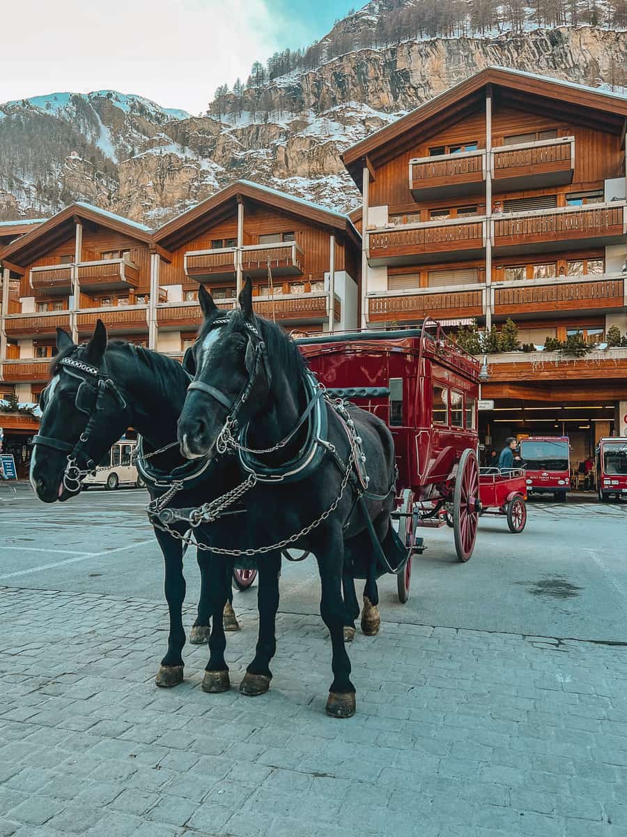 Zermatt Train station 