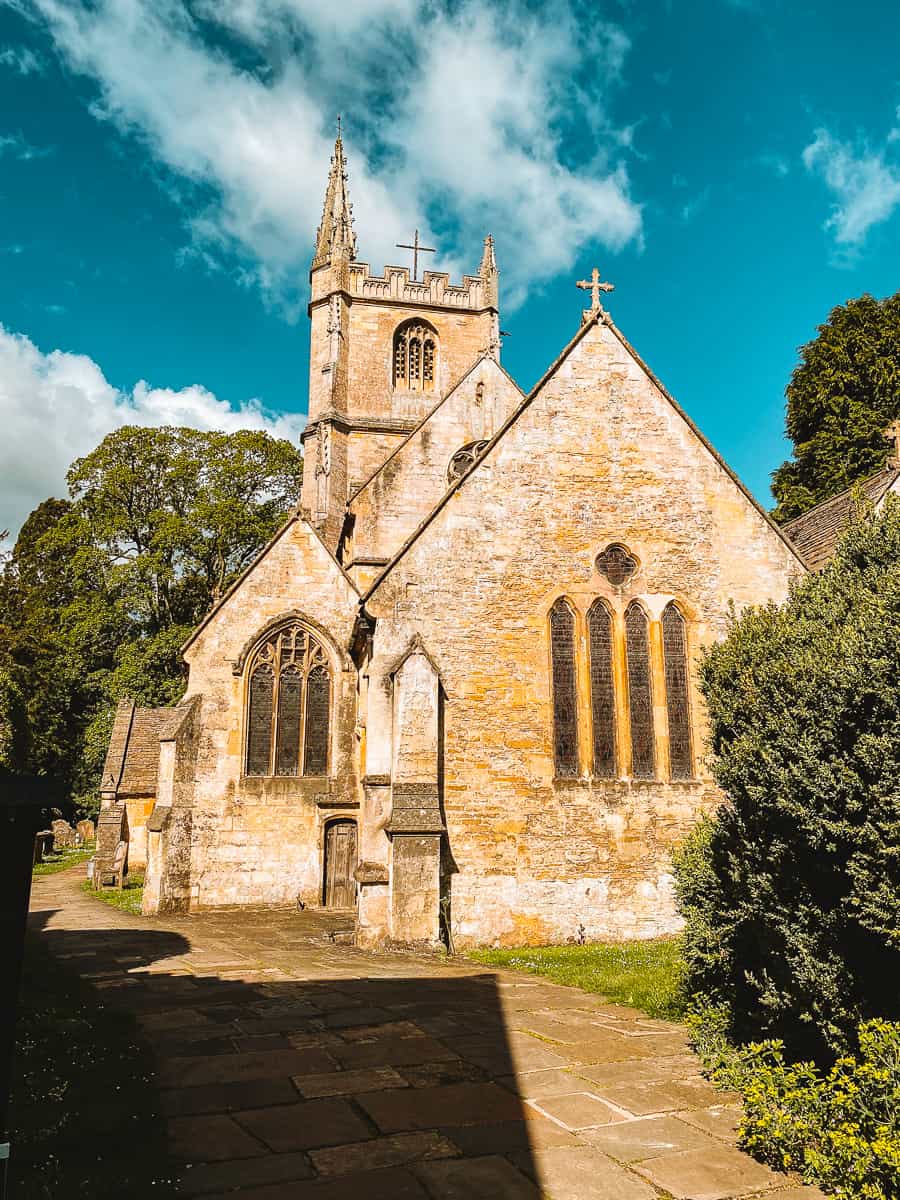 St Andrew's Church Castle Combe Cotswolds 