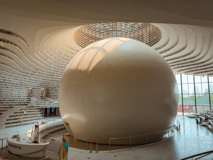 Tianjin Binhai Library - Is “The Eye” Worth Visiting from Beijing? 10 Tianjin Binhai Library worth visiting