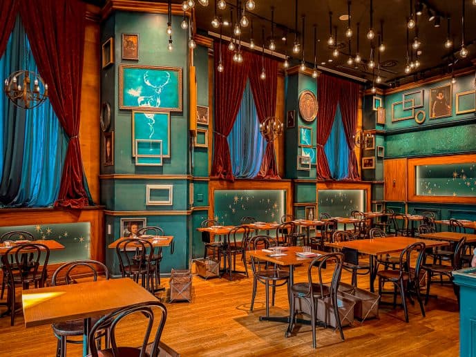 Inside Tokyo Harry Potter Cafe