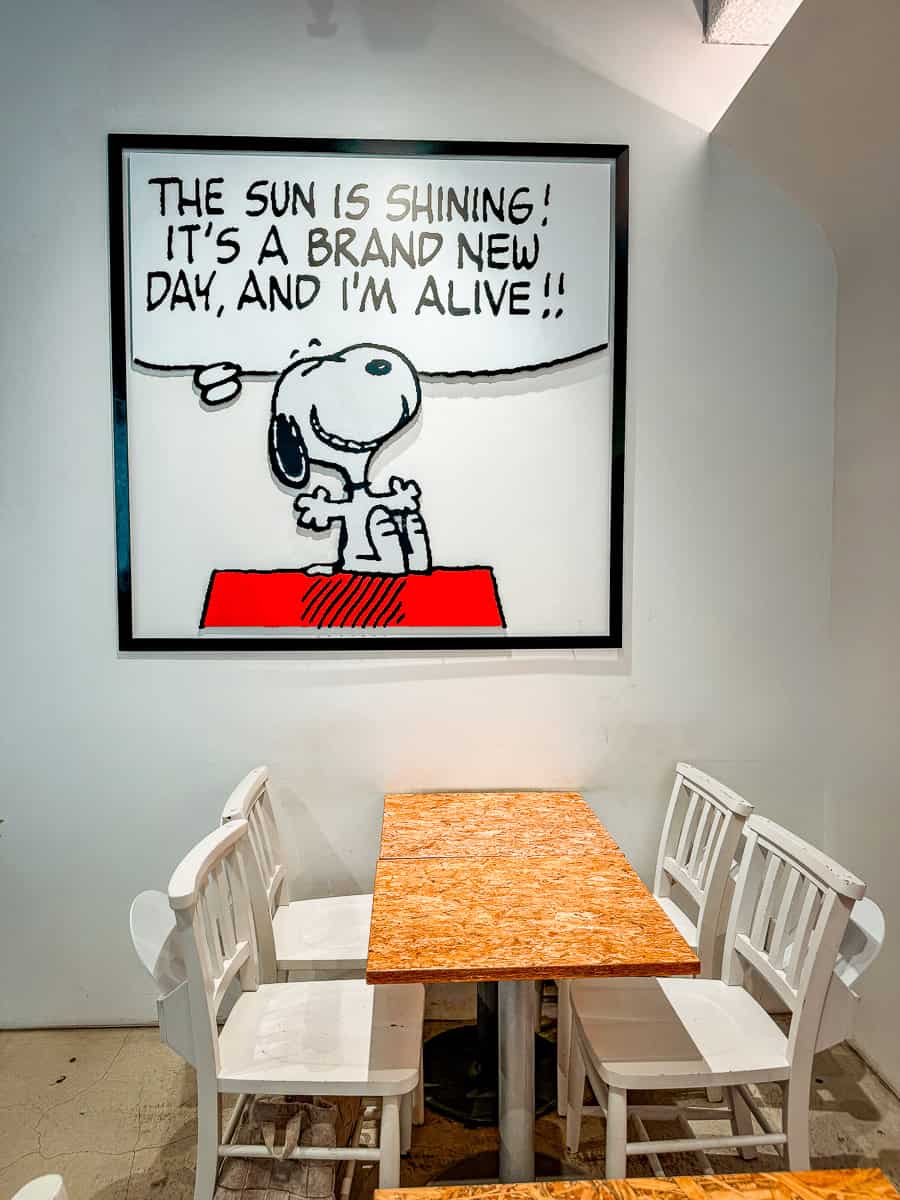 Tokyo Snoopy Cafe Japan Peanuts Sunny Side Kitchen