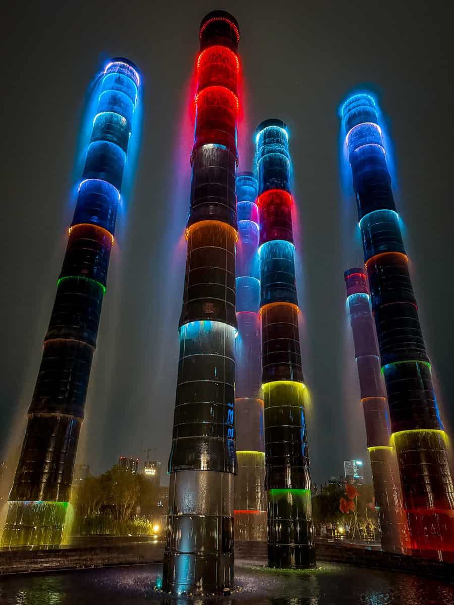 Tower of Life SKP Chengdu Bamboo Fountain