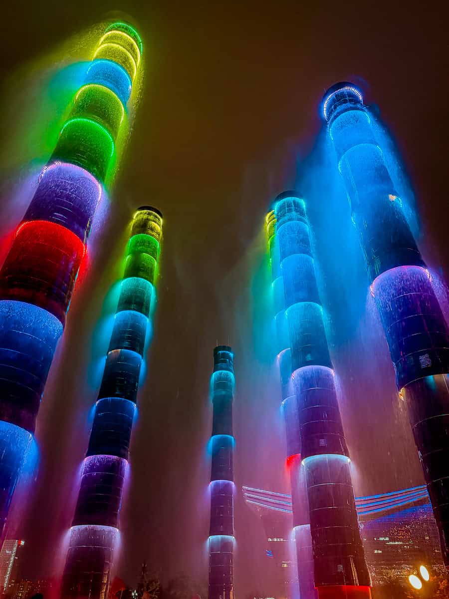 Tower of Life SKP Chengdu Bamboo Fountain