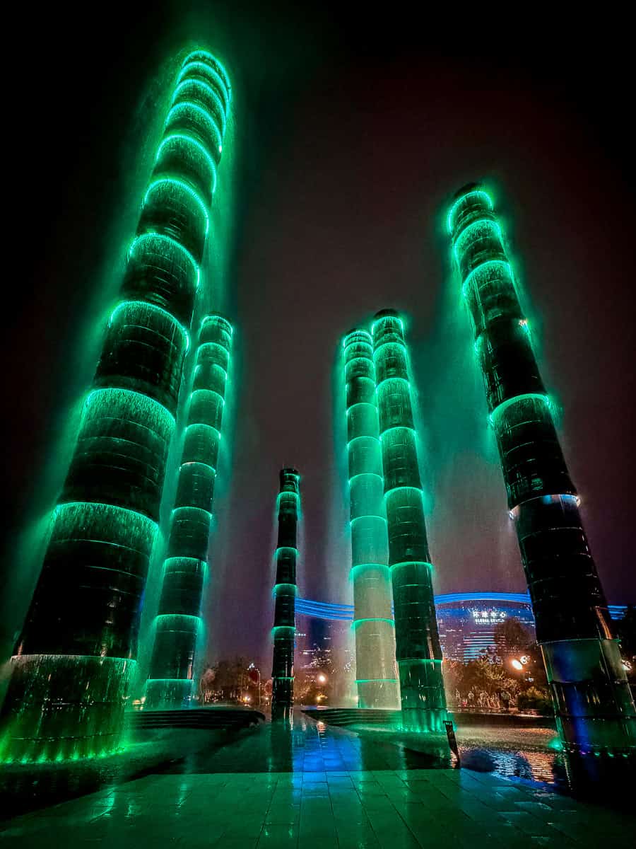 Tower of Life SKP Chengdu Bamboo Fountain