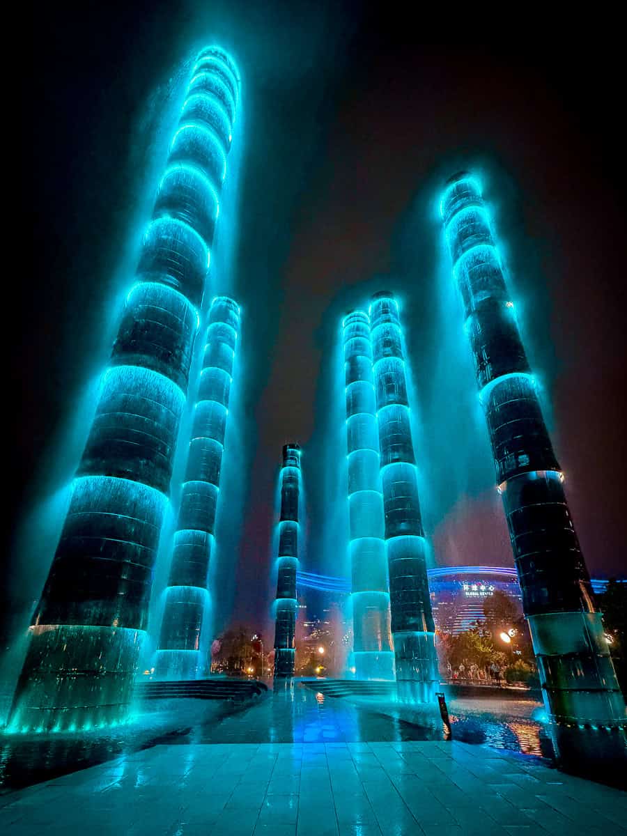 Tower of Life SKP Chengdu Bamboo Fountain