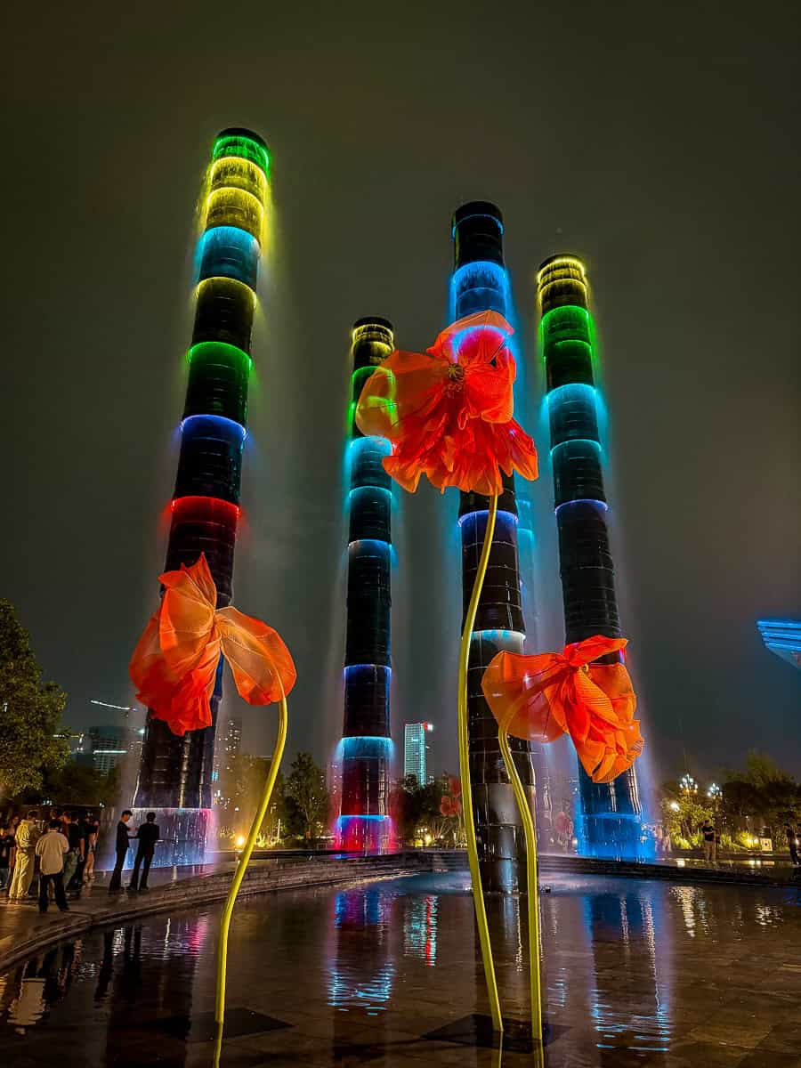Tower of Life SKP Chengdu Bamboo Fountain
