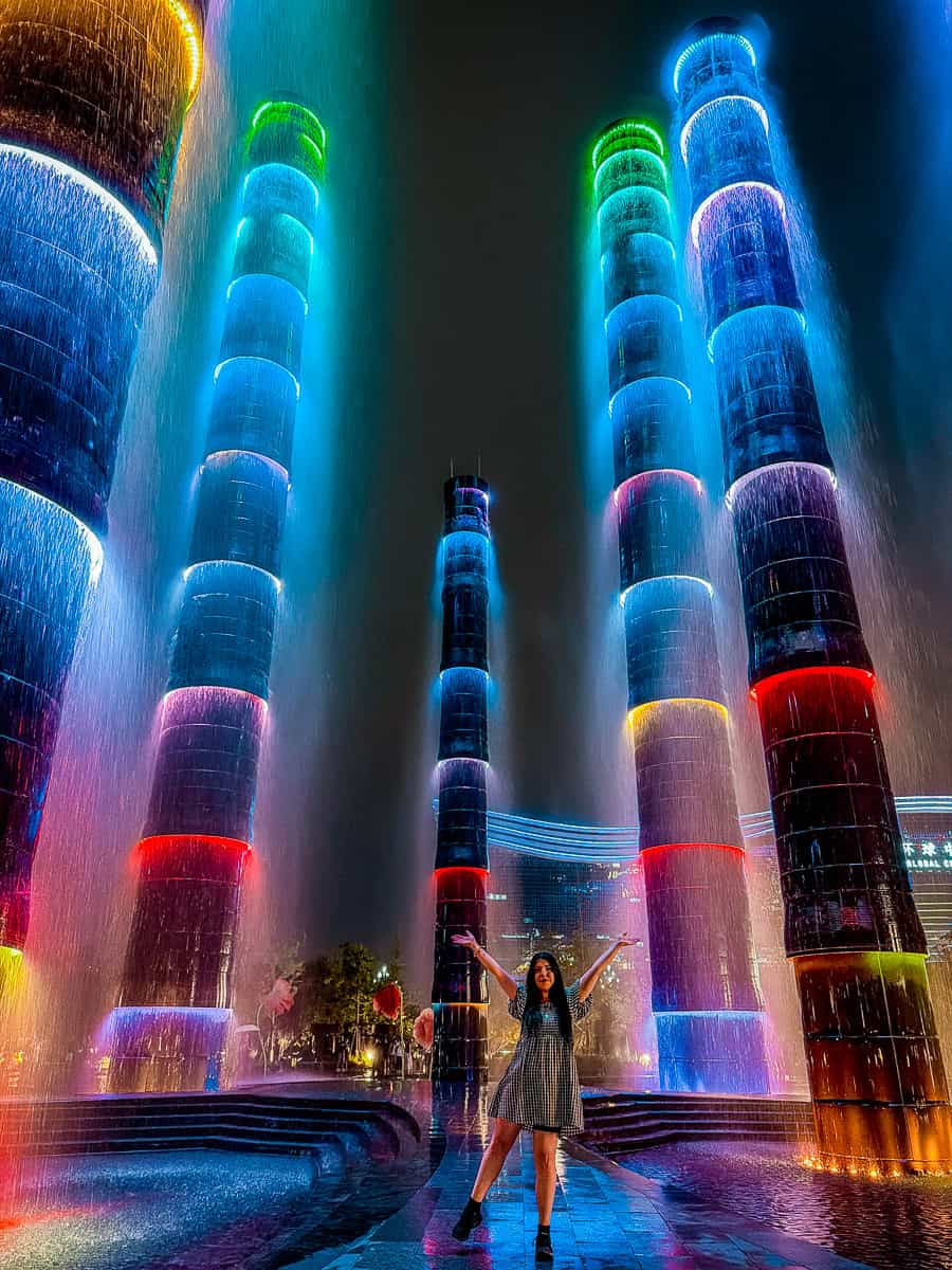 Tower of Life SKP Chengdu Bamboo Fountain