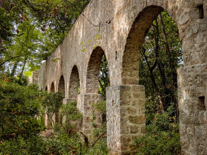 Trsteno Arboretum Aqueduct 