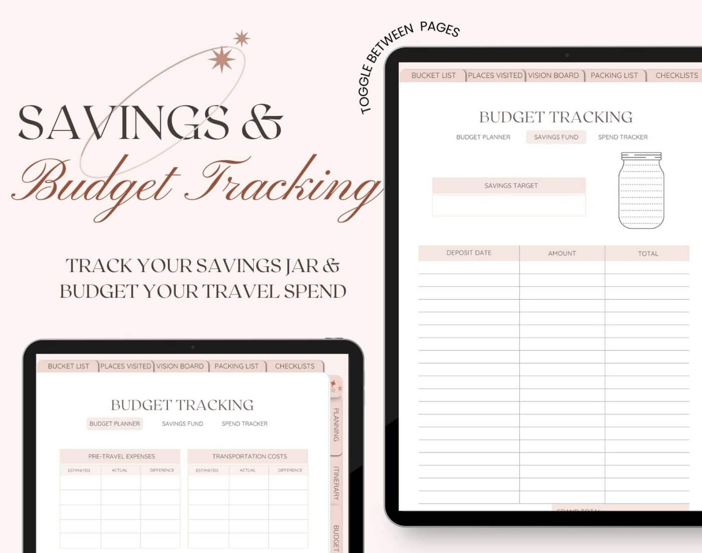 Ultimate Digital Planner Budget Tracking