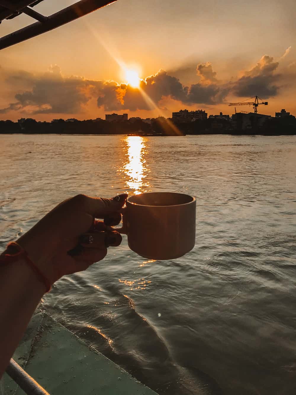 Ganges river cruise in Kolkata